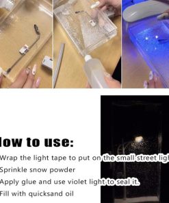 چراغ خواب برفی مدل 48287 - 4