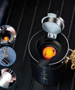 فندک الکتریکی شارژی چراغ قوه دارCN1 مدل 48002 - 3