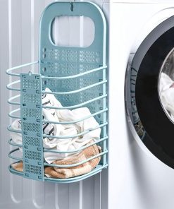 سبد لباس تاشو دیواری مدل 48255 - 1