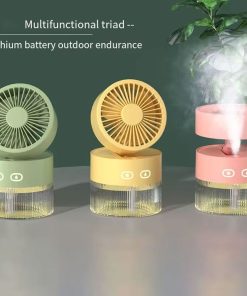 پنکه مه پاش شارژی مدل 48219 - 6