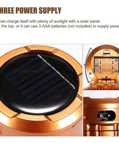 چراغ فانوسی پنکه دار مسافرتی مدل 48298 - 6