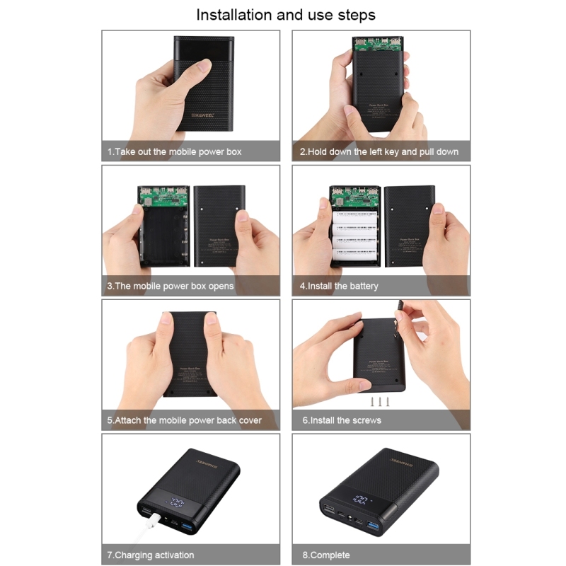 راحتترین روش ساخت پاوربانک در خانه 11 نصب باتری در قاب پاوربانک