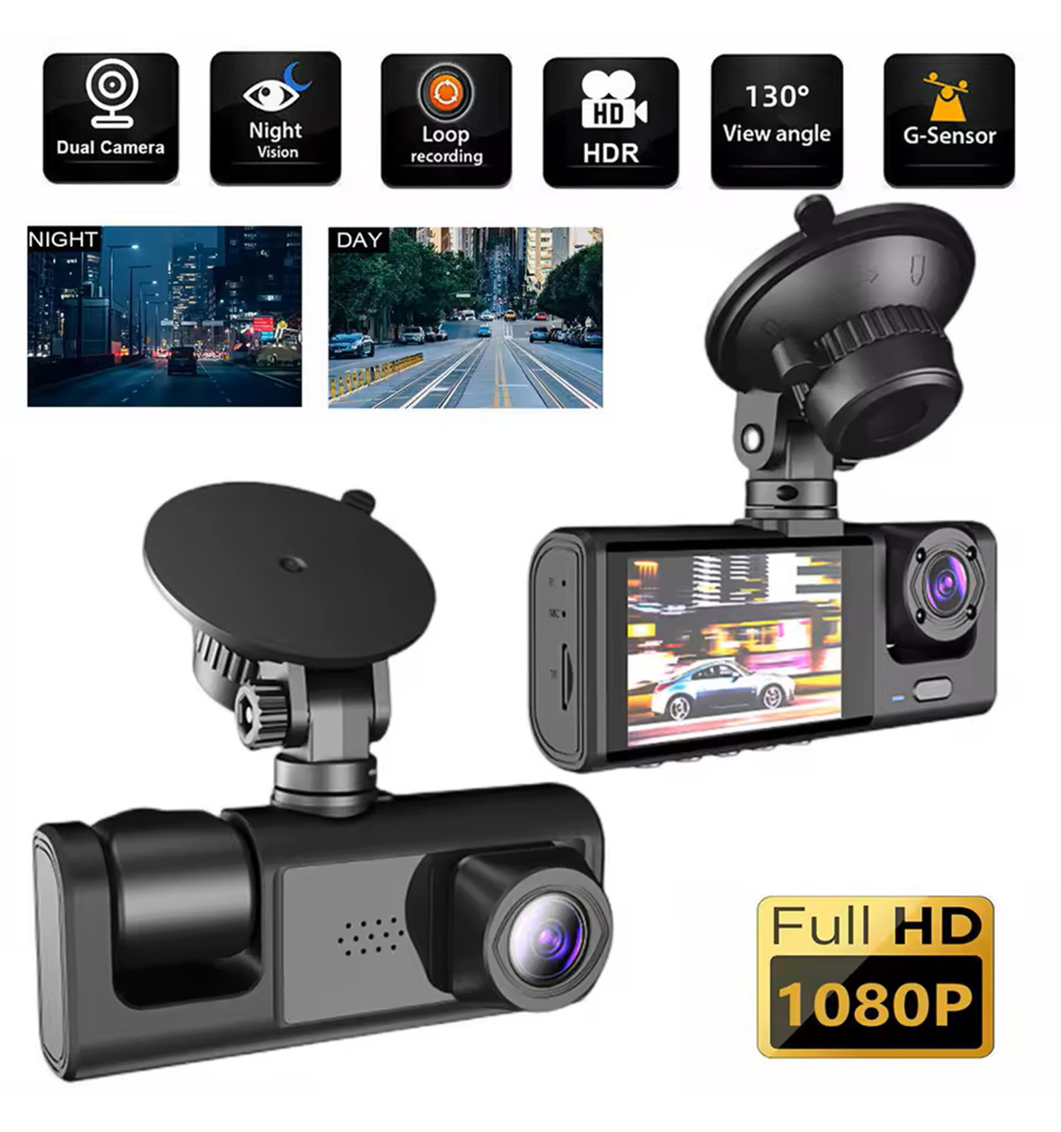 دوربین ثبت وقایع خودرو کد 48601 7 دوربین ثبت وقایع خودرو مدل 48601 - 6