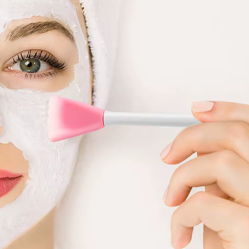 براش مخصوص ماسک و ماساژ سیلیکونی دوطرفه پرزدار کد 685 2 براش مخصوص ماسک و ماساژ سیلیکونی دوطرفه پرزدار