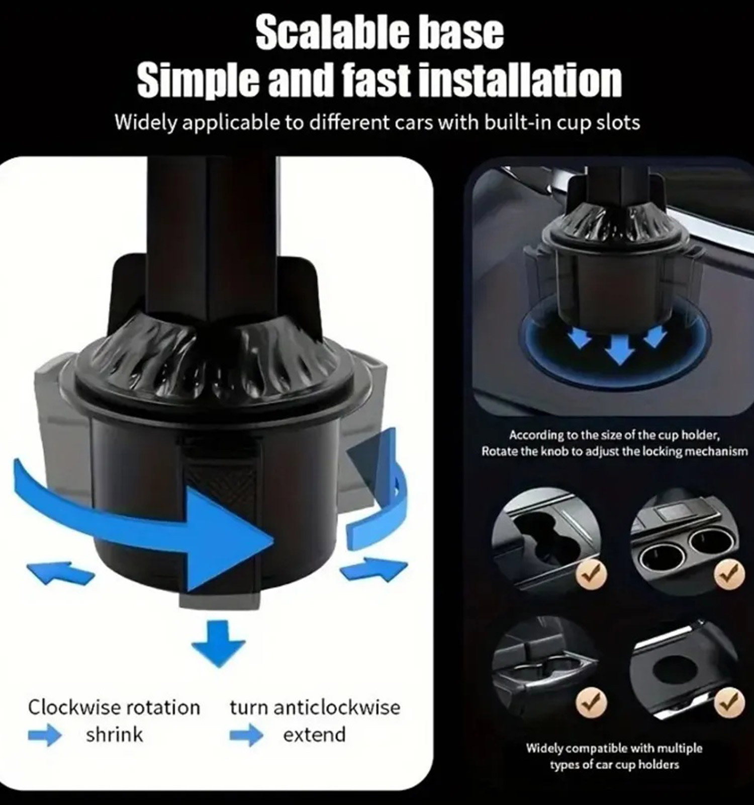 هولدر موبایل و جا لیوانی کد 48585 4 هولدر موبایل و جا لیوانی مدل 48585 - 3