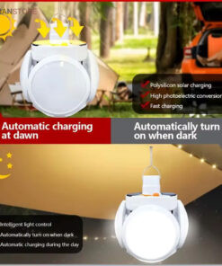 چراغ خورشیدی اضطراری توپی 5 پره کد 1876 25 1355001080202 1