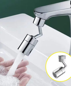 سرشیر روشویی و ظرفشویی چرخشی 360 درجه