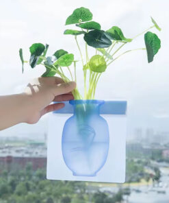 گلدان فانتزی سیلیکونی مدل دیواری کد 680 9 گلدان فانتزی سیلیکونی مدل دیواری