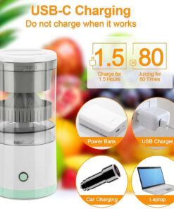 آبمیوه گیری شارژی قابل حمل کد 48584 15 آبمیوه گیری شارژی قابل حمل مدل 48584 - 5