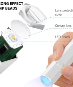 لاک خشک کن فوری مدل UV دار قابل حمل