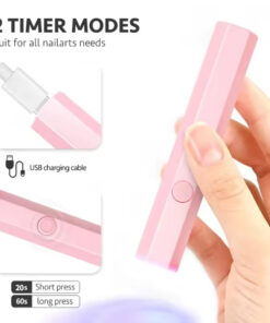 لاک خشک کن فوری مدل UV دار قابل حمل