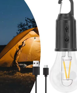 لامپ کمپینگ شارژی آویزی ضدآب و نشکن