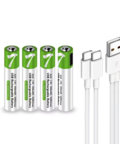 باتری نیم قلمی قابل شارژ بسته 4 عددی