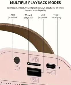 اسپیکر بلوتوثی میکروفون دار قابل حمل مدل RGB-Party کد 610 9 اسپیکر بلوتوثی میکروفون دار قابل حمل مدل RGB-Party