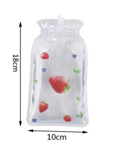 کیسه آب گرم مسافرتی طرح شفاف