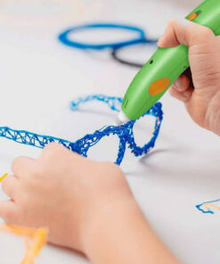 قلم جادویی طراحی سه بعدی به همراه 9 متر فیلامنت رنگی