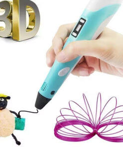 قلم جادویی طراحی سه بعدی به همراه 9 متر فیلامنت رنگی