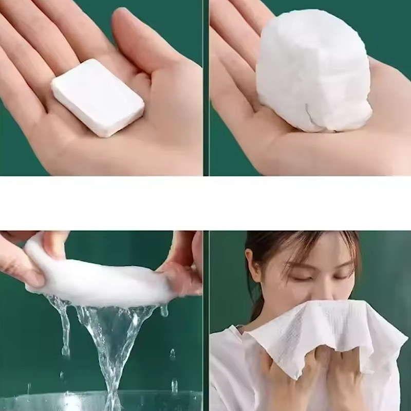 دستمال قرصی بسته 20 عددی کد 652 1 دستمال قرصی بسته 20 عددی