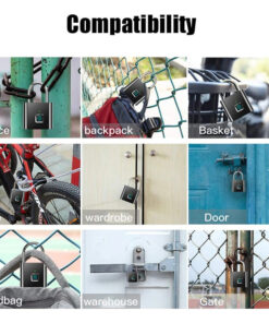 قفل اثر انگشتی-مشکی