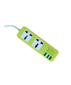 چندراهی برق و شارژر دارای پورت usb-چند رنگ