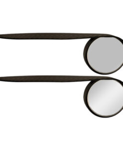 آینه نقطه کور سایه بان دار دو عددی-مشکی