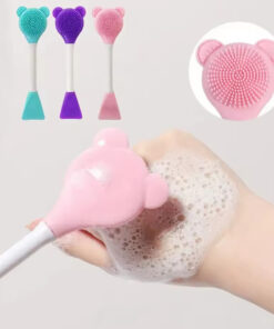 براش مخصوص ماسک و ماساژ سیلیکونی دوطرفه پرزدار کد 685 13 براش مخصوص ماسک و ماساژ سیلیکونی دوطرفه پرزدار