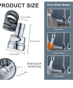 سرشیر ظرفشویی فنری Spring-نقره ای