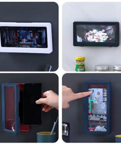 باکس ضدآب دیواری نگهدارنده موبایل