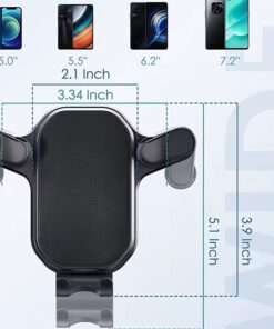 هولدر موبایل 360 درجه مدل دریچه کولر خودرو کد 647 10 هولدر موبایل 360 درجه مدل دریچه کولر خودرو