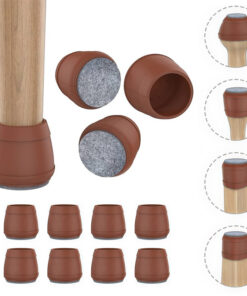 صداگیر و پایه سیلیکونی مبل و صندلی نمد دار بسته 8 عددی