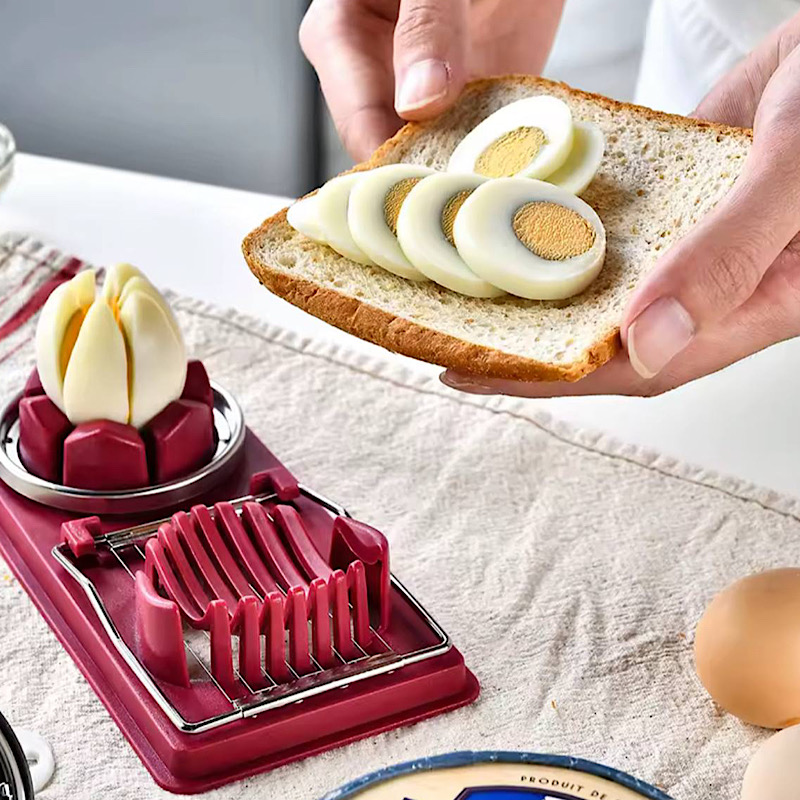 اسلایسر تخم مرغ مدل 2IN1 کد 684 4 اسلایسر تخم مرغ مدل 2IN1