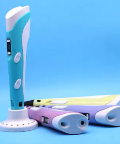 قلم جادویی طراحی سه بعدی به همراه 9 متر فیلامنت رنگی