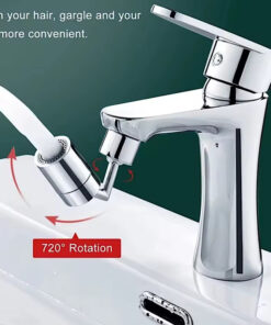 سرشیر روشویی و ظرفشویی چرخشی 360 درجه