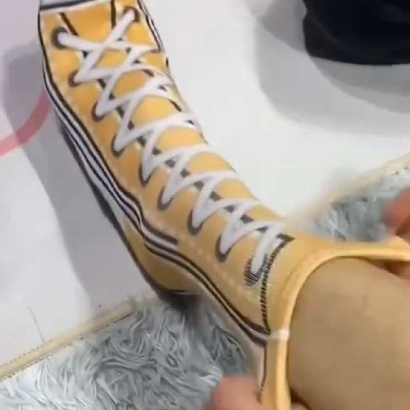 جوراب طرح کتانی آل استار کد 631 3 جوراب طرح کتانی آل استار