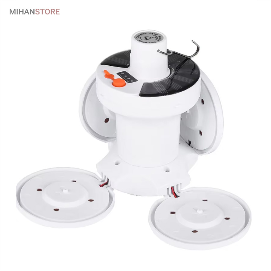 چراغ خورشیدی اضطراری توپی 5 پره کد 1876 12 6763691080203 1