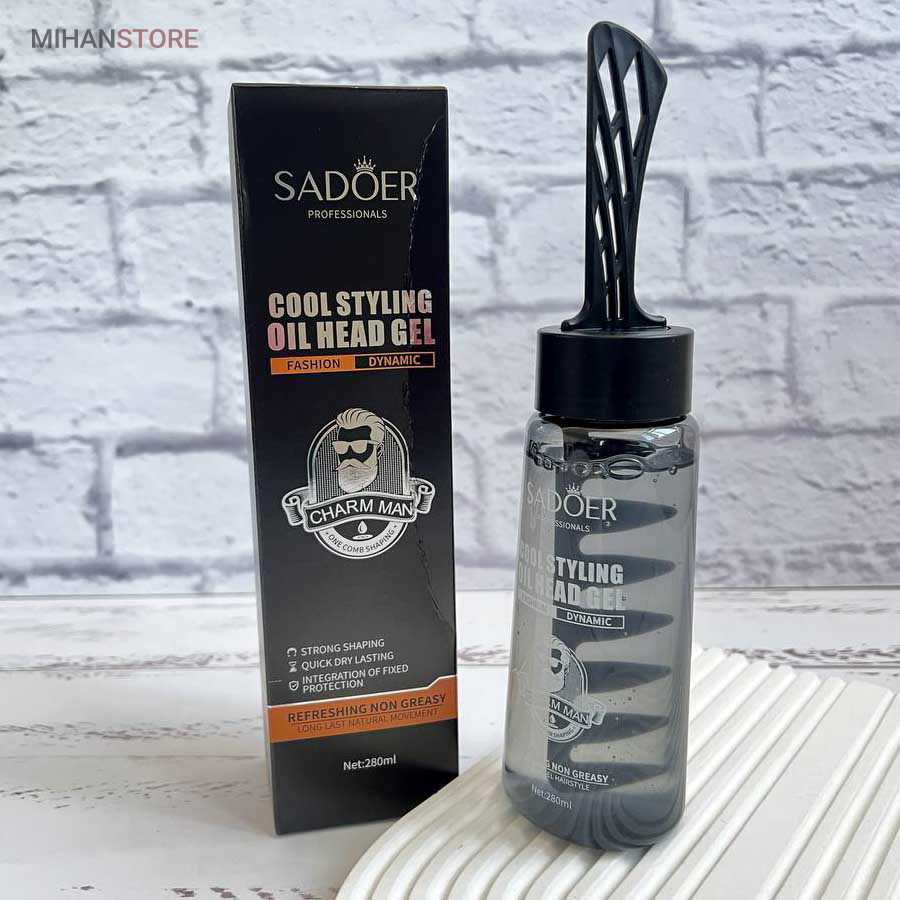 ژل مو برس دار SADOER کد 1871 13 69086410802012