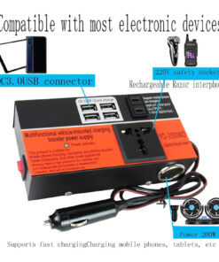 مبدل برق خودرو 2000 وات مدل 48555 - 3