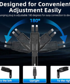 شارژر فندکی دارای کابل متصل مدل 48602 - 4