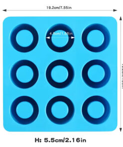 قالب سیلیکونی شات قهوه و نوشیدنی 9 محفظه