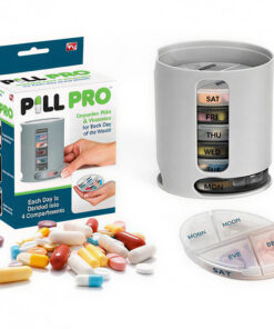 جعبه یادآور و نگهدارنده قرص هفتگی و روزانه 28 محفظه