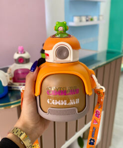 فلاسک قمقمه ای فانتزی استیل 316 مدل 600 میلی لیتری