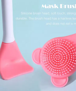 براش مخصوص ماسک و ماساژ سیلیکونی دوطرفه پرزدار کد 685 18 براش مخصوص ماسک و ماساژ سیلیکونی دوطرفه پرزدار