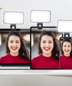 چراغ نورپردازی شارژی موبایل و لپ تاپ مدل کلیپسی