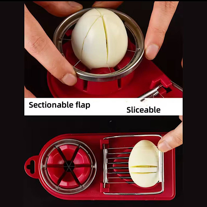 اسلایسر تخم مرغ مدل 2IN1 کد 684 8 اسلایسر تخم مرغ مدل 2IN1