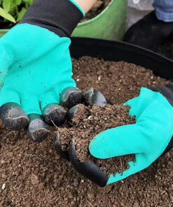 دستکش باغبانی با پنجه سرانگشتی بسته دو عددی