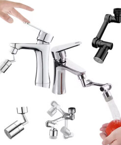 سرشیر روشویی و ظرفشویی چرخشی 360 درجه