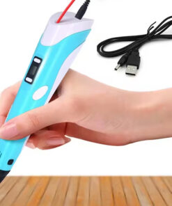 قلم جادویی طراحی سه بعدی به همراه 9 متر فیلامنت رنگی