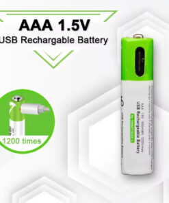 باتری نیم قلمی قابل شارژ بسته 4 عددی