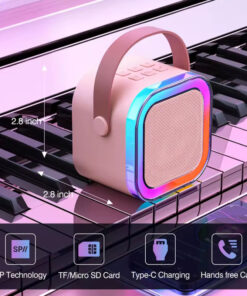 اسپیکر بلوتوثی میکروفون دار قابل حمل مدل RGB-Party