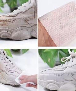 دستمال مرطوب مخصوص کفش و خودرو بسته 80 عددی